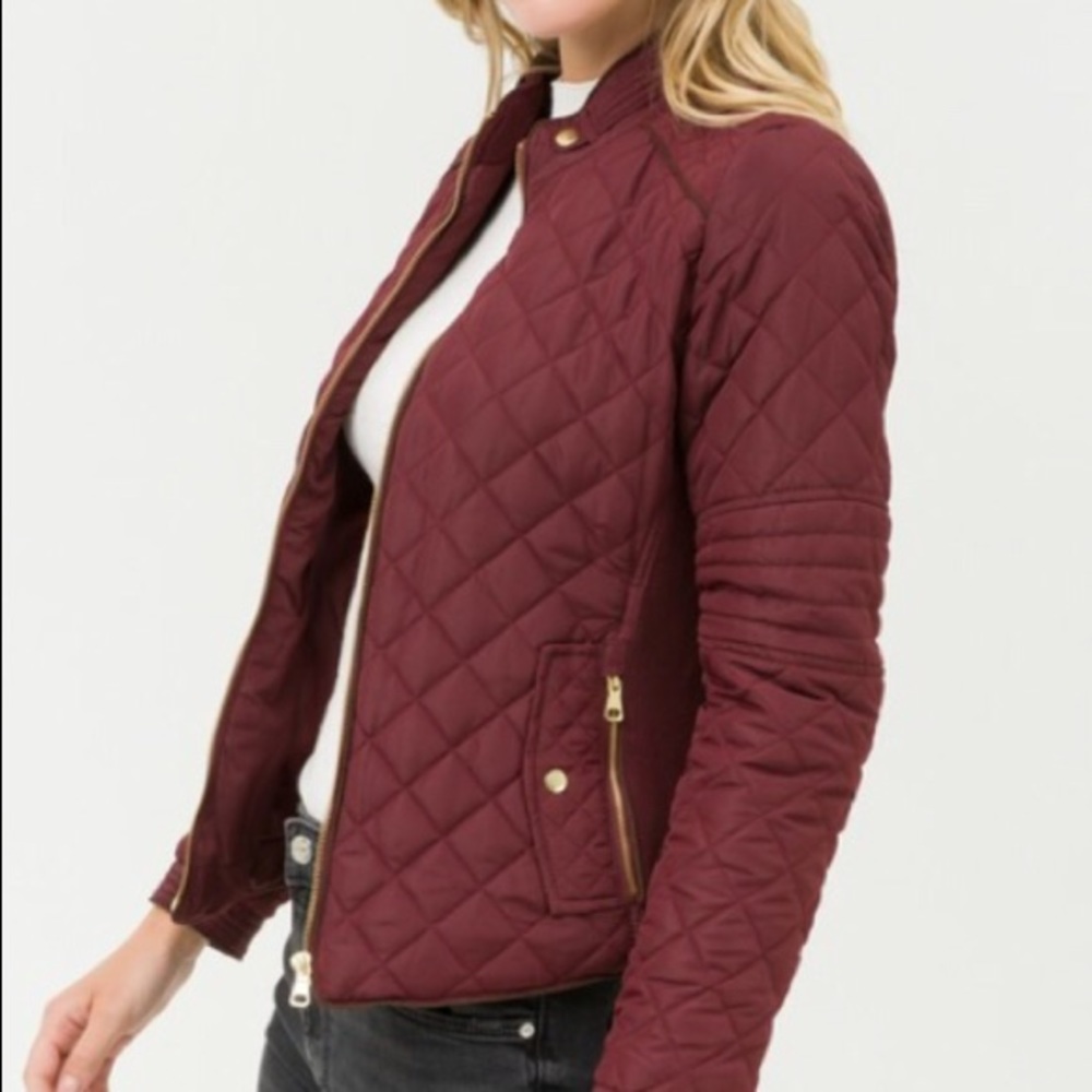 Winter Jacket- color Wine
